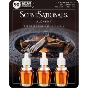 image:imageScentSationals Alchemy  Oud Wood Scented Fragrance Oil Refills 3Pack