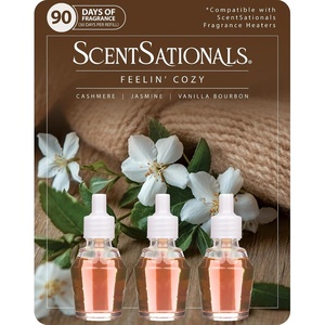 image:imageScentSationals Feelin Cozy  Cashmere Scented Fragrance Oil Refills 3PackFeelin Cozy