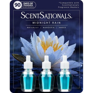 image:imageScentSationals Feelin Cozy  Cashmere Scented Fragrance Oil Refills 3PackMidnight Rain