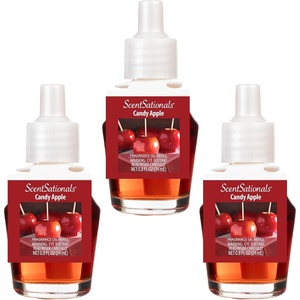 image:imageScentSationals Twilight Pine Scented Christmas Fragrance Oil Refills 3PackCandy Apple