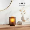 image:imageScentSationals Bryn Amber Glass Decorative Wax Warmer for Scented Wax Melts