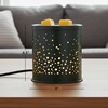 image:imageScentSationals Modern Roe  Wax Warmer for Scented Wax MeltsMidnight Glitter