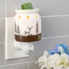 image:imageScentsationals Accent Wax Warmer  Scented Wax Cube Melter  Electric Fragrance Plugin  Wickless Candle Air Freshener amp Home Dcor Gift Crystalette CreamWildlife