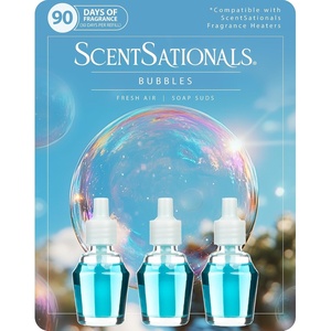 image:imageScentSationals Bubbles  Soap Suds Scented Fragrance Oil Refills 3PackBubbles