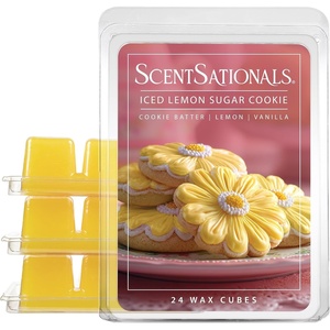 image:imageScentSationals Iced Lemon Sugar Cookies Scented Wax Melts 10oz 24 Cubes