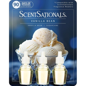 image:imageScentSationals Vanilla Bean Scented Fragrance Oil Refills 3Pack