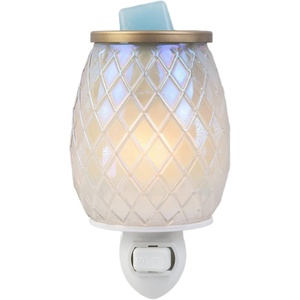 image:imageScentsationals Accent Wax Warmer  Scented Wax Cube Melter  Electric Fragrance Plugin  Wickless Candle Air Freshener amp Home Dcor Gift Crystalette CreamCrystalete