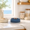 image:imageScentSationals Coastal Blue Ribbed  Wax Warmer for Scented Wax Melts