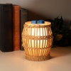 image:imageScentsationals Basket Rattan  Boho Wax Warmer for Scented Wax Melts