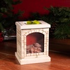image:imageScentsationals Christmas Wax Warmer Wax Melt Warmer for Scented Wax  Holiday Collection Stacked Stone Fireplace  Candle Wax Melter for Fragrance Cubes and TartsStone Fireplace