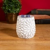 image:imageScentsationals Kristy  Decorative White Wax Warmer for Scented Wax MeltsKristy