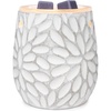 image:imageScentsationals Kristy  Decorative White Wax Warmer for Scented Wax MeltsKristy