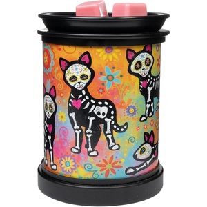 image:imageScentSationals Cultura Mexicana Day of The Dead Wax Warmer for Scented WaxCat Dance