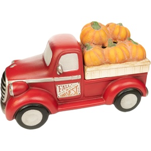 image:imageScentSationals Red Truck  Vintage Wax Warmer for Scented Wax MeltsPumpkins