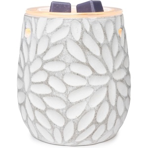 image:imageScentsationals Kristy  Decorative White Wax Warmer for Scented Wax MeltsKristy