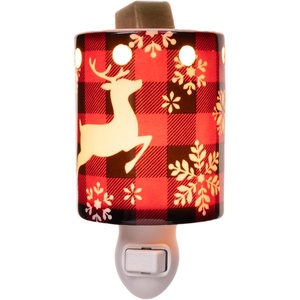 image:imageScentsationals Christmas Tree Wall Plugin Wax Melt Warmer Night LightReindeer Games
