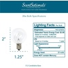 image:imageScentsationals 20 Watt Wax Warmer Bulbs Style G30 Clear 12 PackClear