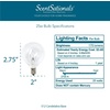 image:imageScentsationals 25 Watt Wax Warmer Bulbs Style G50 Clear 2 PackClear