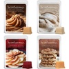 image:imageScentSationals Fall Wax Melts Home Sweet Home 4pk  Long Lasting Strong Scent Melts for Warmers Includes Cuddle Up Cinnamon Apples Salted Caramel Butter Cream amp Farmhouse Cookies 10oz 24 Cubes