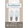 image:imageScentsationals 15 Watt Wax Warmer Light Bulb  15 Watt Light Bulbs for Wax Warmers Wax Warmer Light Bulb Replacement  Style C7 Bulbs for Plugin Wax Warmers  Pack of 2 Wax Warmer Bulbs Clear