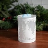 image:imageScentsationals Red Garnet Christmas  Wax Warmer for Scented Wax MeltsLumi Christmas Trees