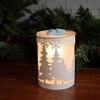 image:imageScentsationals Red Garnet Christmas  Wax Warmer for Scented Wax MeltsLumi Christmas Trees