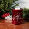 image:imageScentsationals Red Garnet Christmas  Wax Warmer for Scented Wax MeltsRed Garnet Christmas