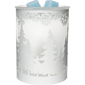 image:imageScentsationals Red Garnet Christmas  Wax Warmer for Scented Wax MeltsLumi Christmas Trees