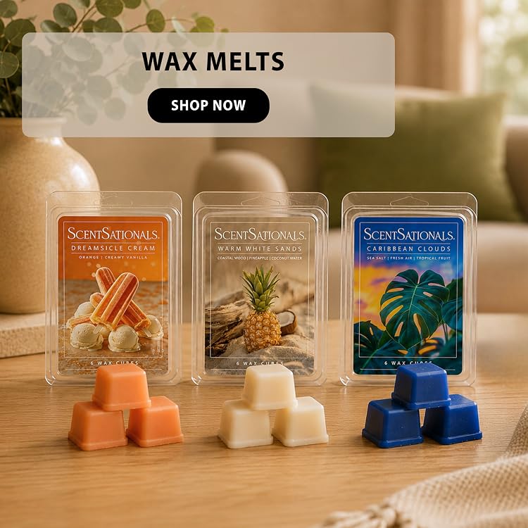 Scentsationals | Flameless Home Fragrance & Wax Melts,Transform Your Home with Beautiful Fragrance