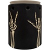 image:imageScentSationals Peace Skully  Halloween Wax Warmer for Scented Wax Melts